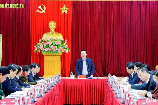 Ban hành quyết định thành lập Đảng bộ các cơ quan Đảng tỉnh Nghệ An