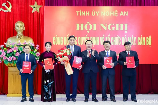 Phó Bí thư Thường trực Tỉnh uỷ Hoàng Nghĩa Hiếu giữ chức Bí thư Đảng ủy Các cơ quan Đảng tỉnh nhiệm kỳ 2020 -2025