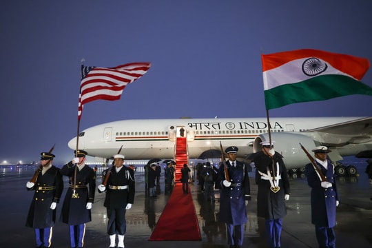 Thủ tướng Ấn Độ Modi đến Mỹ để hội đàm với Tổng thống Trump