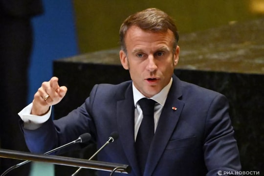 Tổng thống Macron đồng ý yêu cầu của Mỹ về chịu trách nhiệm ở Ukraine