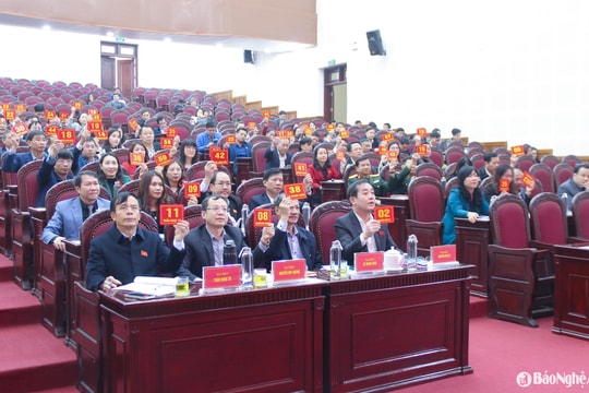 UBND thành phố Vinh chính thức giảm 2 cơ quan chuyên môn