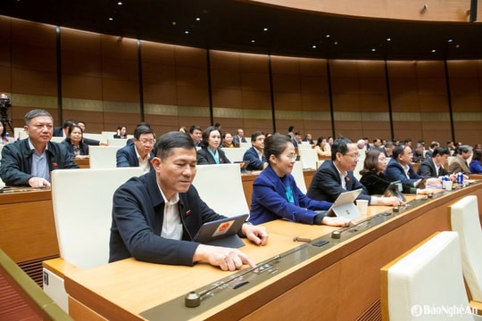 Thông qua Luật sửa đổi, bổ sung một số điều của Luật Tổ chức Quốc hội