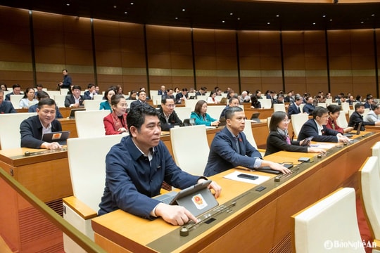 Quốc hội đã thông qua Luật Tổ chức Chính phủ (sửa đổi)