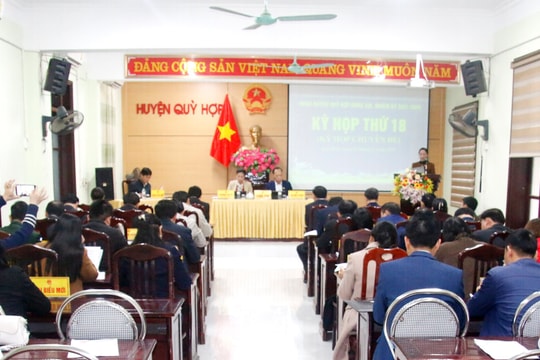 Thống nhất tổ chức lại các phòng thuộc UBND các huyện Quỳ Hợp, Thanh Chương