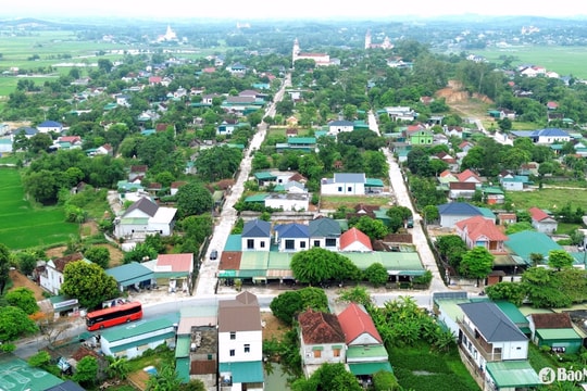 Nghệ An xây dựng nông thôn mới kiểu mẫu, đa dạng tiêu chí nổi trội