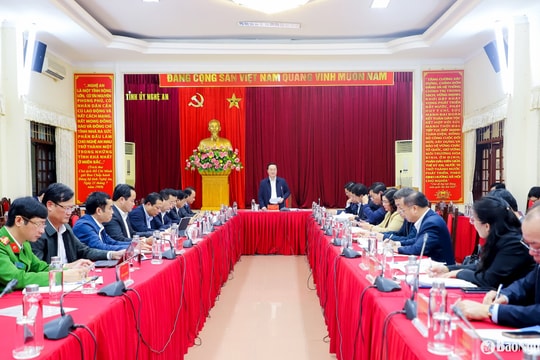 Nghệ An: Tạo điều kiện 'tốt nhất, nhanh nhất, thuận lợi nhất' cho người dân, doanh nghiệp