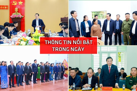 Nghệ An: Thông tin nổi bật ngày 20/2