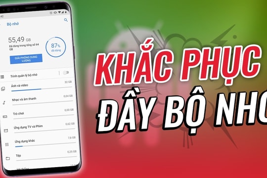 7 cách đơn giản để giải phóng dung lượng smartphone