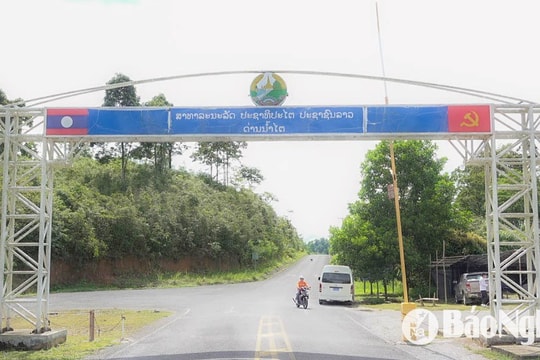 Huyện Quế Phong triển khai hoạt động tại cặp cửa khẩu phụ Thông Thụ - Nậm Tạy