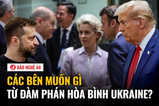 Các bên muốn gì từ đàm phán hòa bình Ukraine?