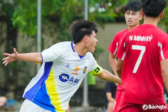 Thắng Viettel, U19 Sông Lam Nghệ An vào bán kết giải U19 Quốc gia