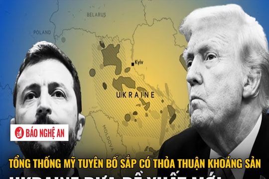 Tổng thống Mỹ tuyên bố sắp có thỏa thuận khoáng sản, Ukraine đưa đề xuất mới