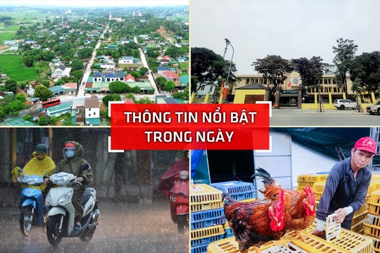 Nghệ An: Thông tin nổi bật ngày 23/2