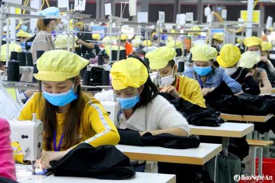 Phát triển công nghiệp phụ trợ dệt may ở Nghệ An