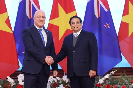 Tuyên bố chung về việc nâng cấp quan hệ Việt Nam - New Zealand lên Đối tác Chiến lược Toàn diện
