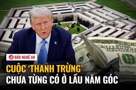 Cuộc ‘thanh trừng’ chưa từng có ở Lầu Năm Góc