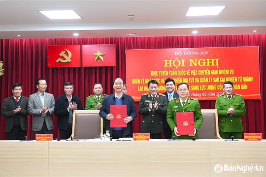 Bộ Công an tiếp nhận quản lý nhà nước về cai nghiện ma túy và quản lý sau cai nghiện ma tuý từ ngày 1/3