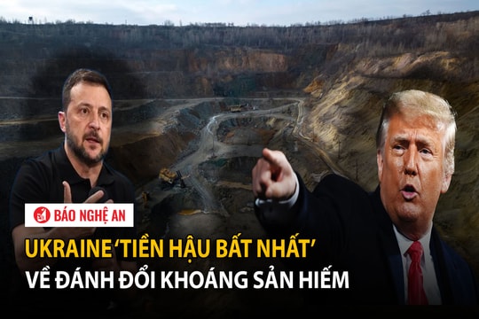 Ukraine ‘tiền hậu bất nhất’ về đánh đổi khoáng sản hiếm