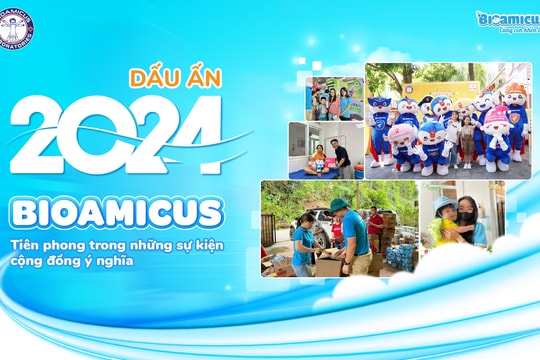 Dấu ấn 2024: BioAmicus tiên phong trong những sự kiện cộng đồng ý nghĩa