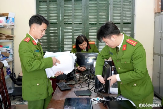 Ngày làm việc cuối cùng tại công an huyện xa nhất Nghệ An