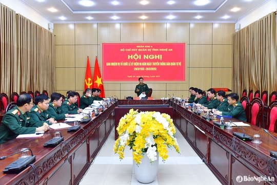 Chuẩn bị chu đáo Lễ kỷ niệm 90 năm Ngày truyền thống lực lượng Dân quân tự vệ