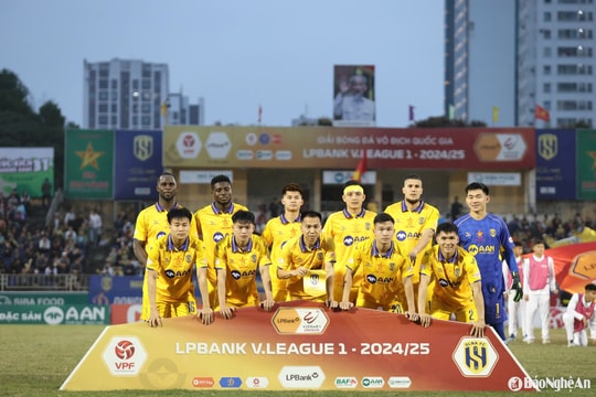 Sông Lam Nghệ An và đội hình dự kiến trong trận chung kết ngược với Bình Định