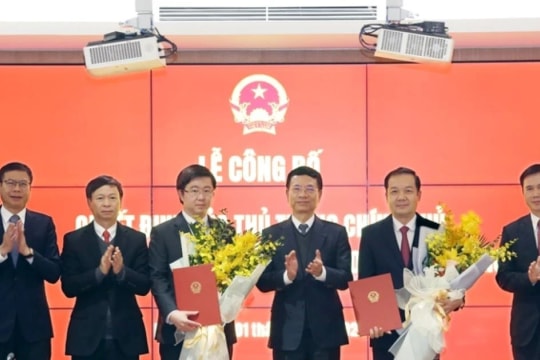 Trao quyết định bổ nhiệm 2 Thứ trưởng Bộ Khoa học và Công nghệ