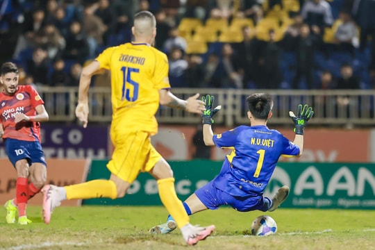 Những điểm nhấn trong trận hòa của Sông Lam Nghệ An trước Công an Hà Nội