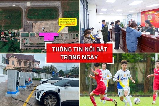 Nghệ An: Thông tin nổi bật ngày 2/3
