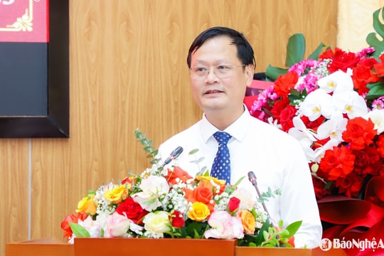 Đồng chí Nguyễn Quý Linh giữ chức Giám đốc Sở Khoa học và Công nghệ Nghệ An (mới)