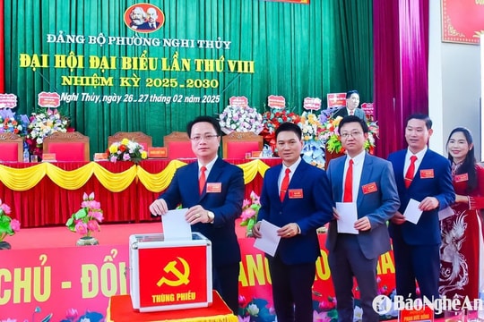 Ban Thường vụ Tỉnh ủy Nghệ An chỉ đạo tạm dừng tổ chức đại hội đảng bộ cấp xã, cấp huyện và tương đương