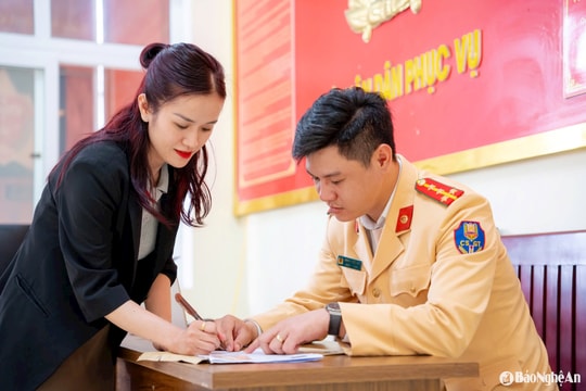 Công an Nghệ An cấp đổi trên 2.000 giấy phép lái xe, phiếu lý lịch tư pháp