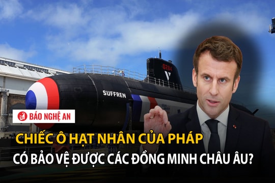 Chiếc ô hạt nhân của Pháp có bảo vệ được đồng minh châu Âu?