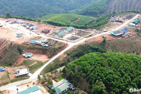 Người dân vùng biên giới Quế Phong an cư ở Pù Sai Cáng