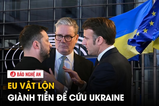 EU vật lộn giành tiền để cứu Ukraine