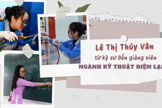 Lê Thị Thúy Vân: Từ kỹ sư đến giảng viên ngành kỹ thuật điện lạnh