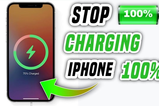 Tại sao bạn không nên sạc pin iPhone đến 100%?