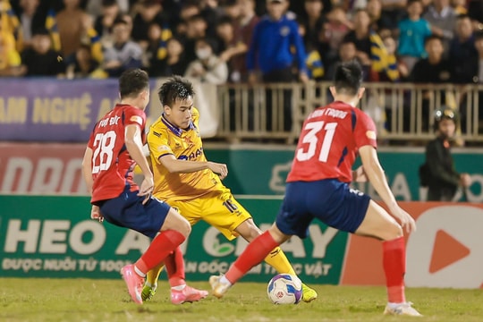 Tiền vệ SLNA Nguyễn Quang Vinh và kỳ vọng tỏa sáng ở Đội tuyển U22 Việt Nam