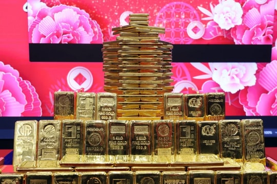 Giá vàng chiều nay 10/3/2025: Giá vàng trong nước tăng đạt kỷ lục mới