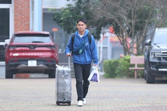 Tiền vệ Việt kiều Andrej Nguyễn An Khánh hội quân cùng tuyển U22 Việt Nam