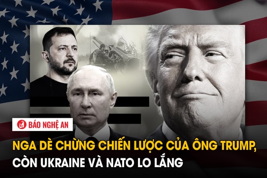 Nga dè chừng chiến lược của ông Trump, còn Ukraine và NATO lo lắng