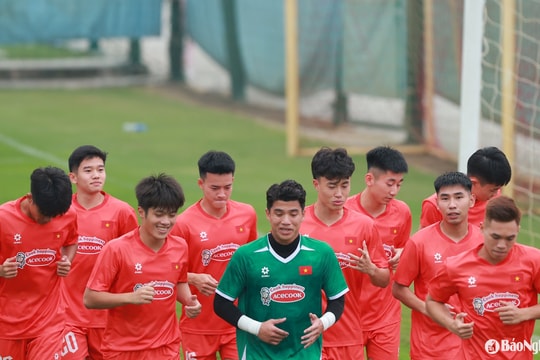 Thủ môn Hồ Tùng Hân: 'Sẵn sàng cạnh tranh và cống hiến cho U22 Việt Nam'