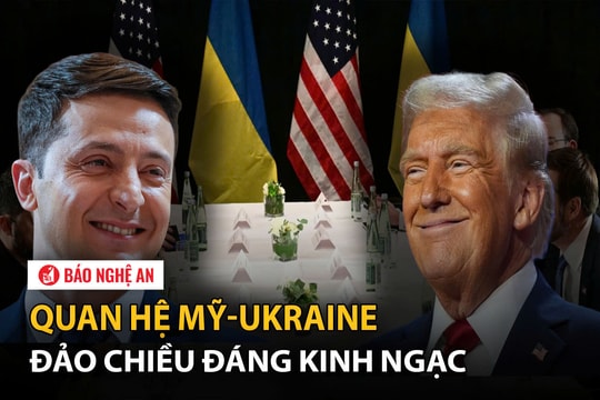 Quan hệ Mỹ-Ukraine đảo chiều đáng kinh ngạc