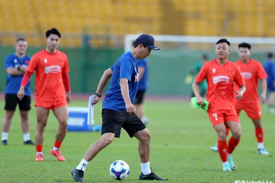 4 cầu thủ vắng mặt ở buổi tập thứ 2 của tuyển Việt Nam tại Bình Dương