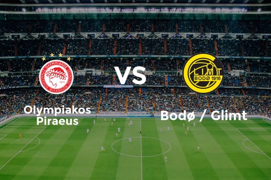 Nhận định bóng đá Olympiacos vs Bodo Glimt: Lượt về vòng 1/8 Europa League 2024/25