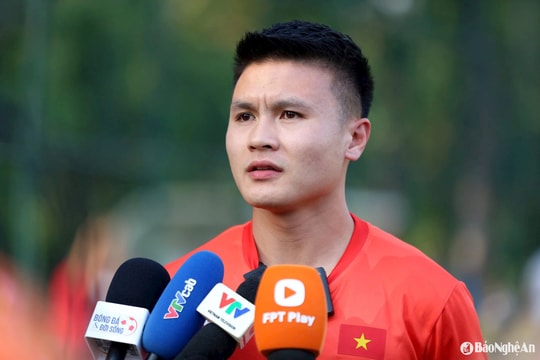 Tiền vệ Quang Hải: 'Không thể xem thường đội tuyển Campuchia'