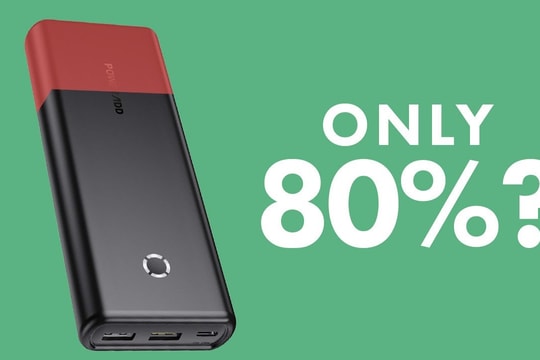 Tại sao sạc dự phòng không bao giờ cung cấp được dung lượng như quảng cáo?