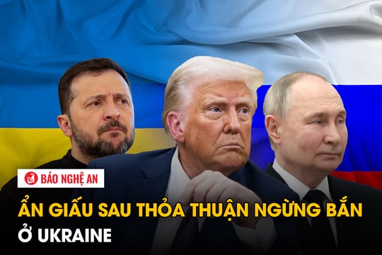 Ẩn giấu sau thỏa thuận ngừng bắn ở Ukraine
