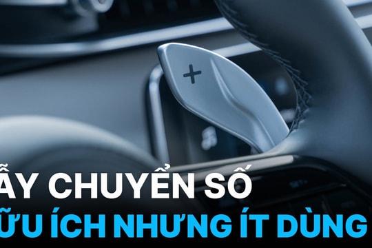 Lẫy chuyển số trên ô tô: Tại sao ít được tận dụng dù rất hữu ích?