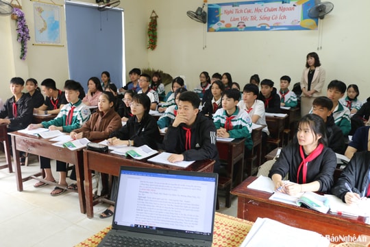 Từ năm học tới, các bậc học ở Nghệ An có thể được nghỉ học thứ Bảy